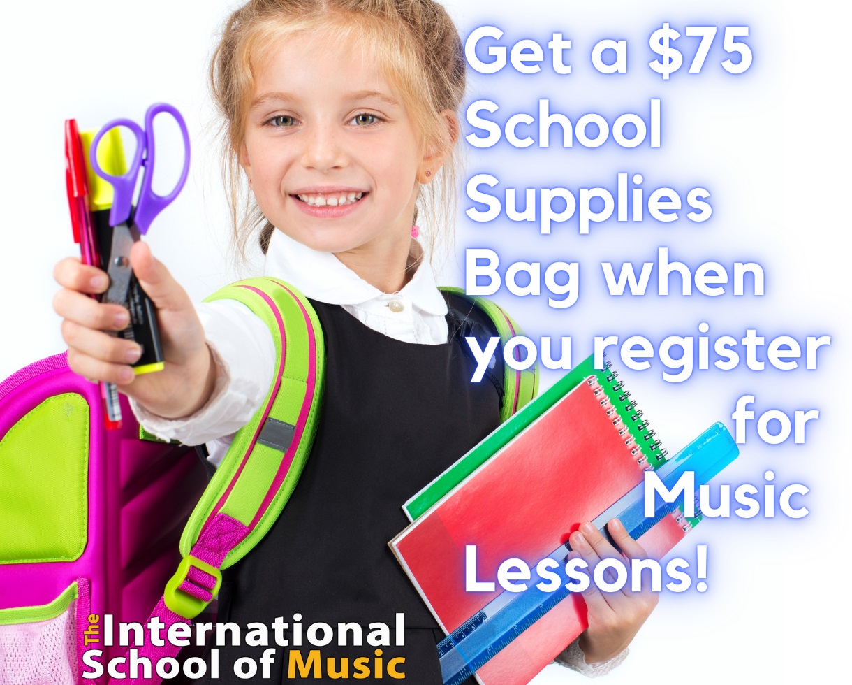 Deal 75 in Free Back to School Supplies When You Register For Music